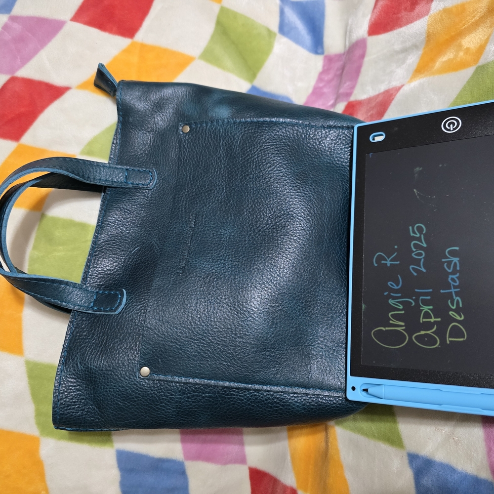 Portland Leather Lagoon Mini Zip Premium